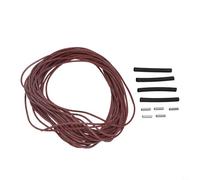 Ruban chauffant en fibre de carbone 12 K 33 Ohm par mètre compatible avec les systèmes de contrôle du chauffage au sol standard et les thermostats (15 m)