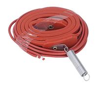 Ruban Chauffant pour Conduites d'eau, Ruban Chauffant pour Tuyaux, Bande Chauffante étanche avec Fil en Alliage Ni Cr Câble Chauffant 15 X 530 Mm pour Pipeline et Usage Industriel