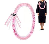 Ruban Class of 2026 | Guirlande de 120 cm faite à la main | Graduation Leis Class of 2026 - pour femmes, hommes, seniors, félicitations, diplômés, étudiants, cérémonies scolaires