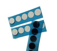 Ruban conducteur en carbone double adhésif de 12 mm for MEB et EDS - Solution de montage d'échantillons de laboratoire à haute conductivité(20pcs)