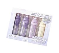 Ruban correcteur 4 pièces avec plastique Recyclable, Purple | Couverture d ' erreur dissimulée avec conception portable, plastique recyclable pour une expérience d ' écriture