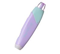 Pentel Correction tape Knoky XZTT805V-WY Ruban correcteur rétractable par bouton poussoir et rechargeable, bande 5 mm x 6 m, corps pastel violet + vert menthe