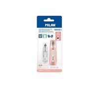 Ruban correcteur - Stylo de correction - Rose - 5mmx6m - Avec 1 recharge