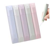 Ruban Correctif Blanc | Silencieux 5 Pièces Couleurs Pastel Nettoyage Instantané,Ruban Correcteur Roulette Fournitures pour Studio,Pour Enseignants Étudiants Adolescents Filles Étude Travail