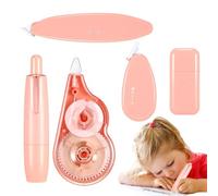 Ruban Correctif Esthétique - Mini Ruban Blanc, Ruban De Couleur Rapide | Ruban Adhésif Sec Instantané, Accessoire D'école Créative Pour Étudiants, Bureau, Journaling Artistique Quotidien