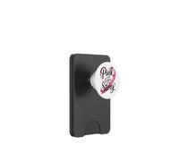 Ruban cœur Rose est la Couleur de Mon Histoire PopSockets PopWallet pour MagSafe