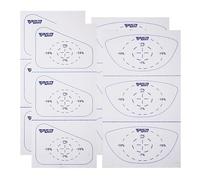 Ruban d' pour Golf- instructeur de Golf-de précision, autocollants avec rétroaction précise du swing, conception simple à appliquer, matériau adhésif durable | Étiquettes d' sur le visage