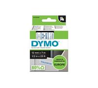 DYMO D1 Ruban pour étiqueteuse standard Pack 1 unité 12 mm x 7 m Blue on White