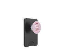 Ruban d'amour et de Force pour survivant du Cancer du Sein PopSockets PopWallet pour MagSafe