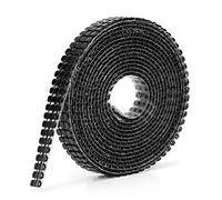 Ruban de 1,5 m, rouleau d'enveloppe de strass, rouleau de ruban de pour la décoration de gâteau de pièce maîtresse de noce(noir)