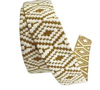 Ruban de 3,8 cm, Lot de 5 mètres, Large bandoulière for Sac Messager, Accessoire de Ceinture de Rechange, 1 pièce(Ginger)