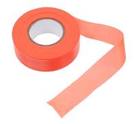 Ruban de Balisage Fluorescent Orange Réfléchissant pour Marquage Extérieur | Pvc, Signalement de Limites et Zones à Risque, Usage Chasse et Randonnée