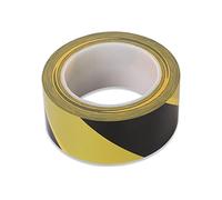 Ruban de barrière de signalisation de danger, Ruban réfléchissant for sol, avertissement de danger, attention, multicolore, 45 mm x 33 m(Yellow/black)