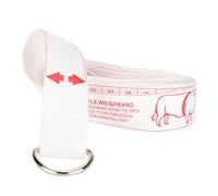 Ruban de Bovins à Mesurer avec un Graphique de Taille Bilatérale pour une Mesure Précise du Buste et du Poids à Base d'outil de Mesure du Corps de Ferme Portable de la Ferme en PVC