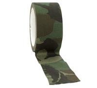 Ruban de camouflage 50 mm x 10 mm Mil-Tec - Woodland