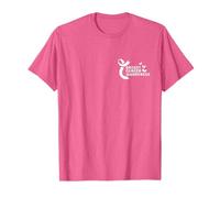 Ruban de Cancer du Sein Fille après Chirurgie avec Logo arrière T-Shirt