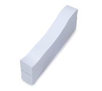 Ruban de cassette en papier 19,9 cm pour les | Rubans pour l'organisation de l'argent liquide, ruban en papier blanc pour regrouper les titres de caisse