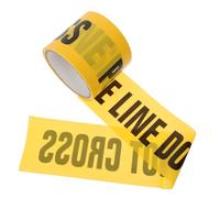 Ruban De Caution Jaune Do Not Enter Ruban Avertisseur De Sécurité Pour Chantiers Fêtes Et Décorations Halloween