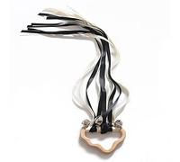 Ruban de cerf-volant à main arc-en-ciel - Jouet sensoriel coloré - Cloches dansantes - Hochet - Arc-en-ciel