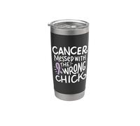 Ruban de chimiothérapie testiculaire pour lutter contre le cancer Violet Gobelet isotherme en acier inoxydable double paroi