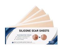 Ruban de cicatrice | 10 pièces Strip de retrait chéloïde pour le corps | Gel en silicone réutilisable avec un entretien minimal | Élimination de la cicatrice bandes Feuilles de soins de la peau ruban