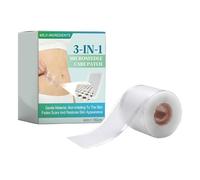 Ruban de cicatrisation en silicone, bandes douces pour la peau avec design réutilisable, patch flexible pour soins des plaies, aide dermatologique avec finition transparente, solution de récupération