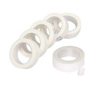 Ruban de Cils, 6 Pièces Papier Blanc Tissu Bande d'extension de Cils Micropore Médical Bande pour d'Extension de Cils, Lint Free