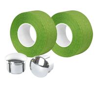 Ruban de cintre coton supérieur avec embout guidon Velox Tressostar 90 Vert