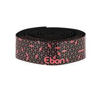 Ruban de cintre guidon degrade blanc avec bouchons Newton Ebon Noir