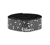 Ruban de cintre guidon degrade blanc avec bouchons Newton Ebon Noir