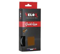 Ruban de guidon - cintre velox maxi cork bicolor noir-marron - guidoline
