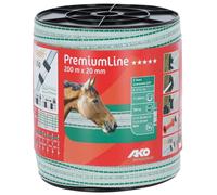 Ruban de clôture Ako PremiumLine Blanc 200 m/20 mm
