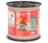 Ruban de clôture Ako Top Line plus Blanc 500 m/10 mm
