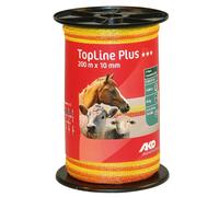 Ruban de clôture Ako TopLine plus Jaune 200 m/10 mm