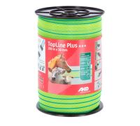 Ruban de clôture Ako TopLine plus Jaune 200 m/30 mm