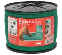 Ruban de clôture Ako TopLine plus Vert 200 m/38 mm