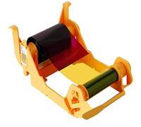 Ruban de couleur YMCKOK 800033-848 compatible avec imprimante de cartes Zebra ZXP Série 3 ZXP3 - 165 impressions - Compatible 800033-848
