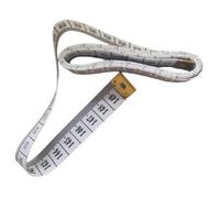 Ruban de couture double face 150 cm - FILOUFACE - Blanc - Mesure de longueur - Noir sur blanc