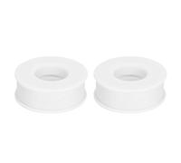 Ruban de crape respirant Easy Tear Adhesive Eyelash Extension Tape for Makeup Salon Home 2pcs (Blanc)