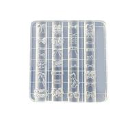 Ruban de danse flexible en élastomère moulé pour créer des enchantements multidirectionnels et des garnitures artisanales - Pliage détachable - Format artistique Unguis