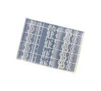 Ruban de danse recyclable Unguis Sculpture Format avec plusieurs motifs de courbure pour manucure professionnelle Format de broderie Unguis recyclable