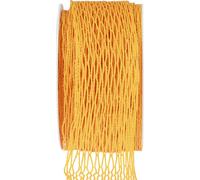 Ruban de décoration orange renforcé par des fils 50mm 10m pour des idées de décoration