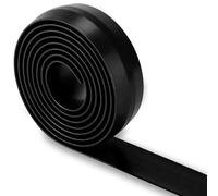 Ruban de délimitation magnétique noir de 4 m de long - Bandes de marquage magnétiques de rechange pour aspirateurs robots Eufy, Roborock, Neato et Shark