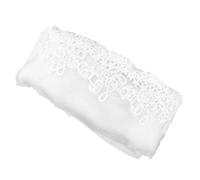 Ruban de Dentelle Blanche à Symboles Musicaux pour Robe 20 Yards
