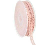 Ruban de dentelle rose ruban de décoration coton 12mm x 20m Mariage Vintage Deko