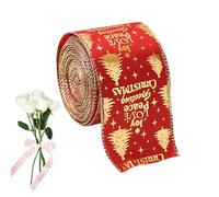 Ruban De Fête - Ruban de Noël pour Fête de Fin d'Année | Créations Décorations Pour Cadeaux Bijoux Accessoires Cheveux