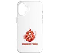 Ruban de feu intérieur pour sensibiliser la Force et la Motivation Coque pour iPhone 16