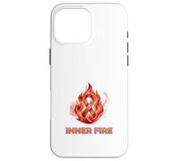 Ruban de feu intérieur pour sensibiliser la Force et la Motivation Coque pour iPhone 16 Pro Max