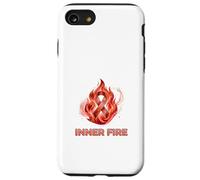Ruban de feu intérieur pour sensibiliser la Force et la Motivation Coque pour iPhone SE (2020) / 7/8
