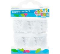 Ruban de feutre autocollant pour sapin de Noël 3cm 2m